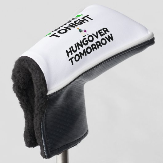 Irish Tonight Hungover Tomorrow Golfheadcover (3/4 voorkant)