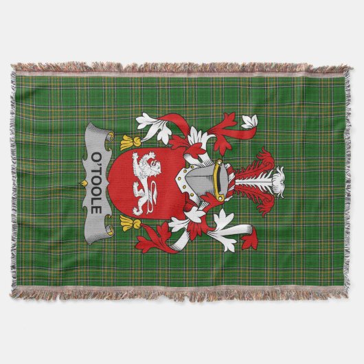 Irish Toole of O_Toole wapenschild van de familie  Deken (Voorkant)