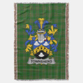Irish Townshend of Townsend Wapenschild familie C Deken (Voorkant Verticaal)