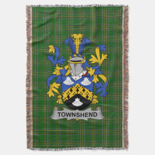 Irish Townshend of Townsend Wapenschild familie C Deken