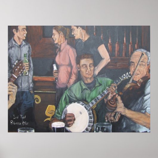 Irish Trad Poster (Voorkant)