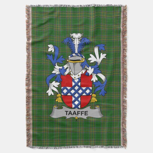 Irish Trade Coat of Arms Family Crest Ireland Deken (Voorkant Verticaal)
