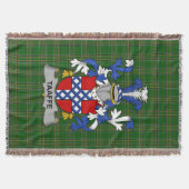 Irish Trade Coat of Arms Family Crest Ireland Deken (Voorkant)