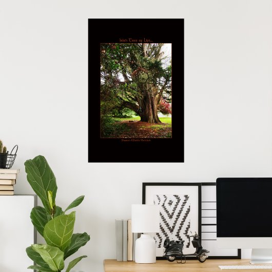 Irish Tree of Life Poster Print (Thuiskantoor)
