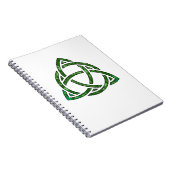 irish trifecta green notitieboek (Rechterzijde)