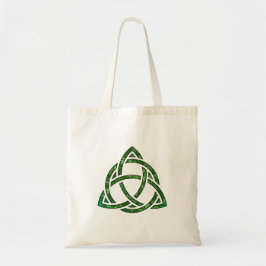 irish trifecta green tote bag