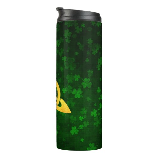 Irish Trinity Knot (ontwerp 1) Thermosbeker (Geroteerd rechts)