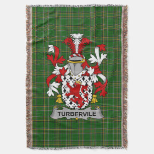 Irish Tuberville of Tuberville wapenschild familie Deken