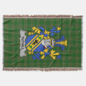 Irish Tuthill Coat of Arms Family Crest Ireland Deken (Voorkant)