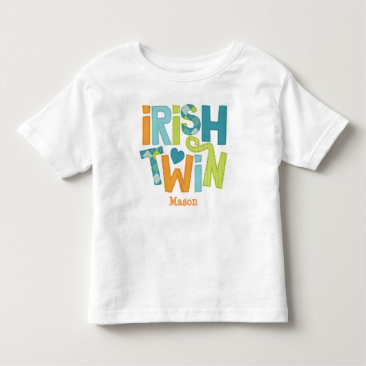 Irish Twin T-shirt voor kinderen (Voorkant)