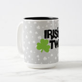 Irish Twin Tweekleurige Koffiemok (Voorkant links)