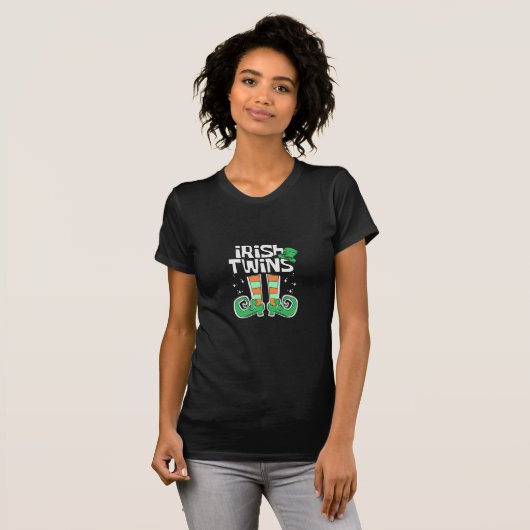 Irish Twins T-shirt (Voorkant volledig)