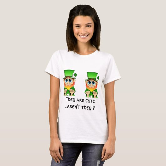Irish Twins T-shirt (Voorkant volledig)