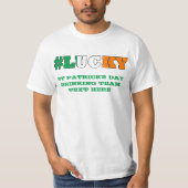 Irish ucky St Patricks day T-shirt (Voorkant)