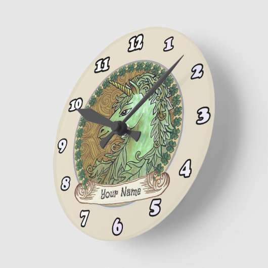 Irish Unicorn klok (Hoek)