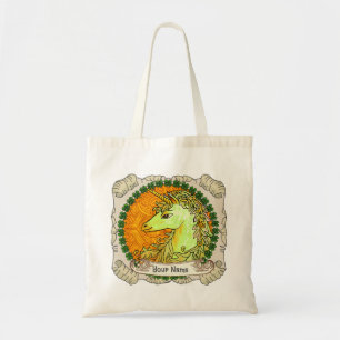 Irish Unicorn Tote Bag