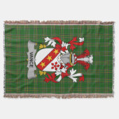 Irish Vance Coat of Arms Family Crest Ireland Deken (Voorkant)