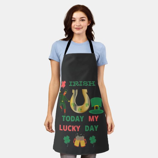 IRISH VANDAAG MIJN LUCKY DAY SCHORT (Gedragen)