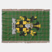 Irish Vesey wapenschild Familie Crest Ierland Deken (Voorkant)