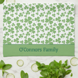 Irish Vibe Home Klaver Patroon Keuken Handdoeken