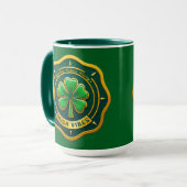 Irish Vibes Club St Patrick’s Day - caneca Mok (Voorkant links)