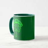 Irish Vibes St Patrick’s Day Shirt – caneca Mok (Voorkant links)