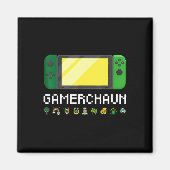 Irish Video Game Controller Leprechaun Boys St Pat Magneet (Voorkant)