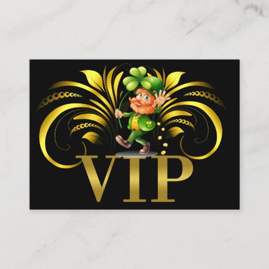 Irish VIP Visitekaartje / Pass / Uitnodiging (Voorkant)