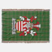 Irish Wakefield Coat of Arms Family Crest Ireland Deken (Voorkant)
