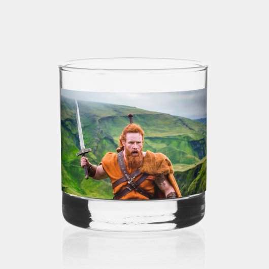 Irish Warrior Whiskey Glas (Voorkant)
