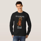 Irish Water Spaniel Dad T-shirt (Voorkant volledig)