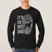 Irish Water Spaniel DNA Dog Mom Dad Dog T-shirt (Voorkant)