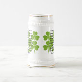 Irish Wedding Blessing - Gepersonaliseerd Bierpul (Center)