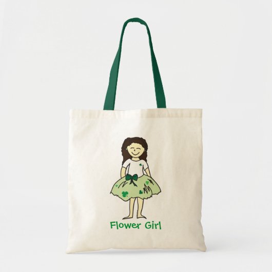 Irish Wedding Bloemenmeisje Gifts Tote Bag (Voorkant)