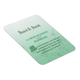 Irish Wedding Gefeliciteerd zegen Magneet