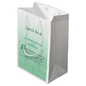 Irish Wedding Gefeliciteerd zegen Medium Cadeauzakje (Achterkant Gekanteld)