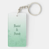 Irish Wedding Gefeliciteerd zegen Sleutelhanger (achterkant)