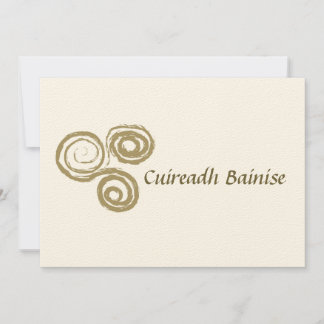 Irish Wedding Invitation Kaart