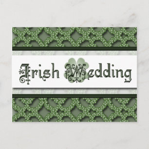 Irish Wedding Invitation Post Card Uitnodiging Briefkaart
