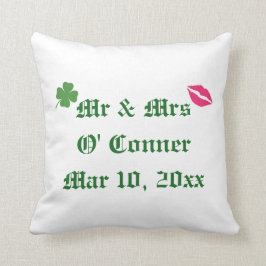 Irish Wedding Pillow Kussen