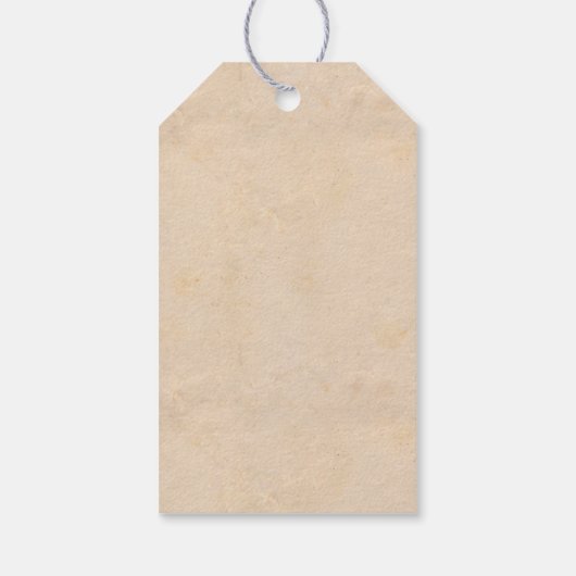 Irish Wedding Shamrock Heart Cadeaulabel (Achterkant)