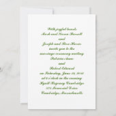 Irish Wedding Tying the Knot Kaart (Achterkant)