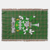 Irish Weld Coat of Arms Family Crest Ireland Deken (Voorkant)