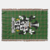 Irish Wemyss Coat of Arms Family Crest Ireland Deken (Voorkant)