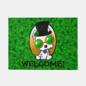 Irish Westie Welcome Mat (Voorkant)