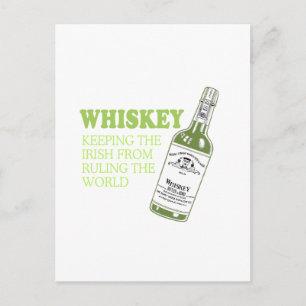 IRISH WHISKEY BRIEFKAART