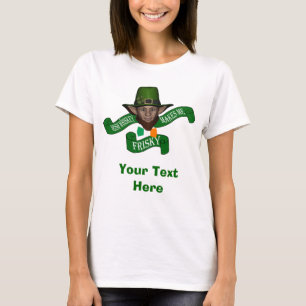 Irish Whiskey maakt me een frisky St Patrick's day T-shirt