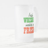Irish Whiskey maakt me gevaarlijk Matglas Bierpul (Voorkant rechts)
