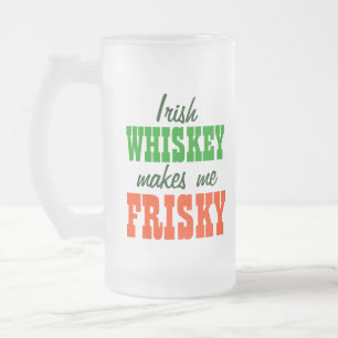 Irish Whiskey maakt me gevaarlijk Matglas Bierpul