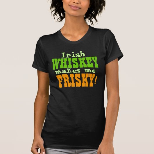Irish Whiskey maakt me gevaarlijk T-shirt (Voorkant)